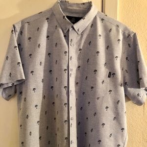 Molokai Surf Co Mens XL button up SS T